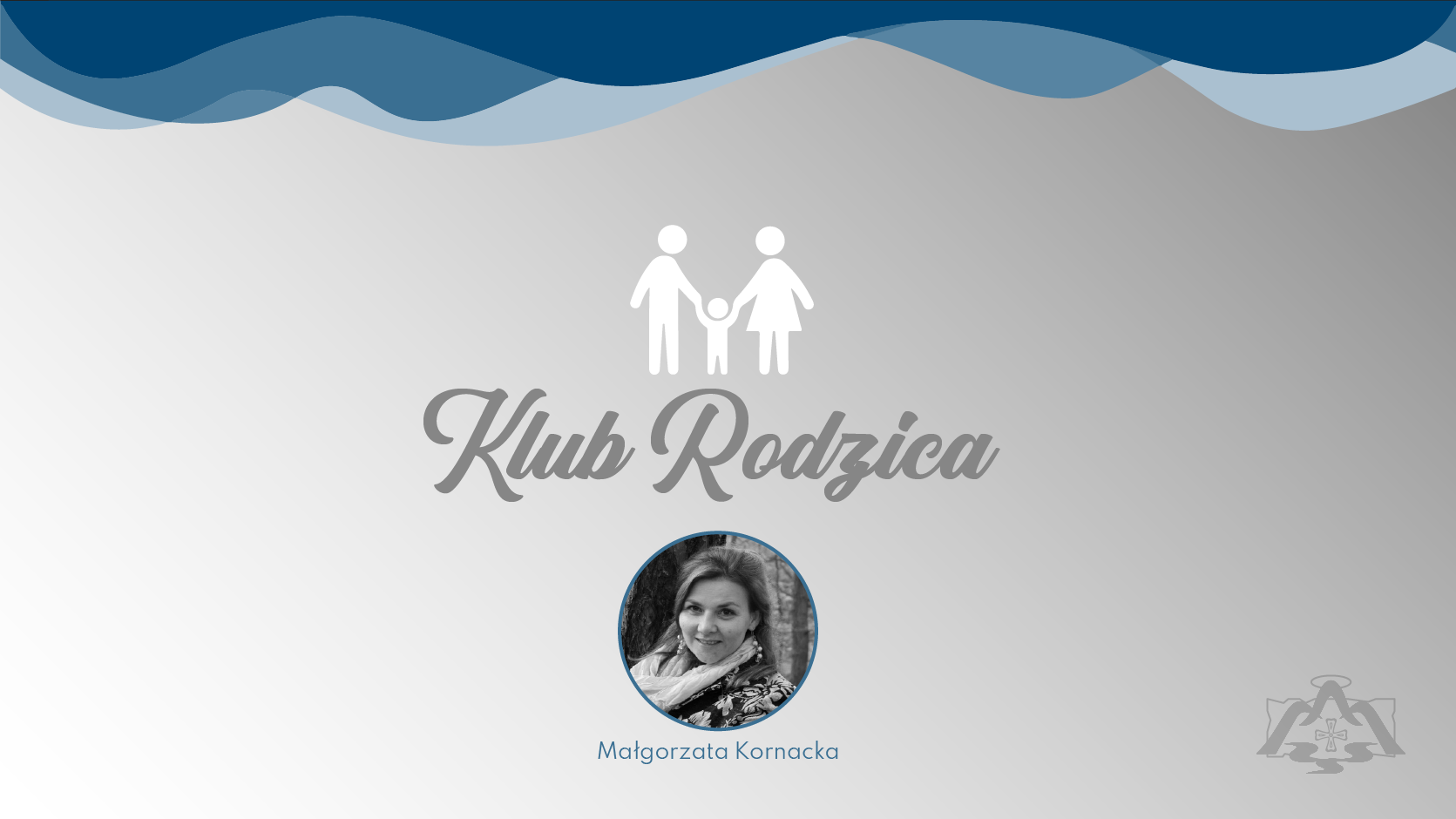 Grafika informacyjna: spotkanie z Małgorzatą Kornacką, cykl Klub Rodzica